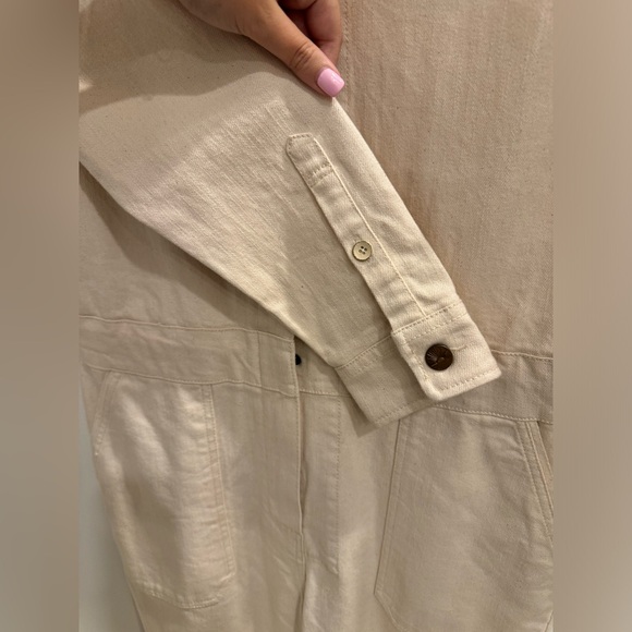 NWT Faherty Overland Twill Utility Jumpsuit - Picture 5 of 5